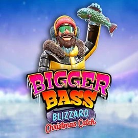 Bigger Bass Blizzard Christmas Catch slot visual from Pragmatic Play available on zoccerr.eu