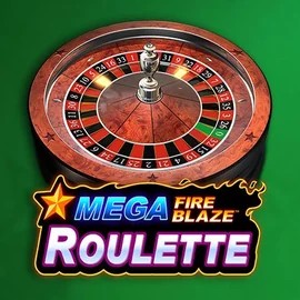 Official Table Games logo: Mega Fire Blaze Roulette by Playtech at Zoccer Casino