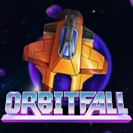 Orbitfall logo by ELK Studios at Zoccer Casino