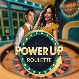 PowerUP Roulette logo – Live Casino by Pragmatic Play at Zoccer Casino