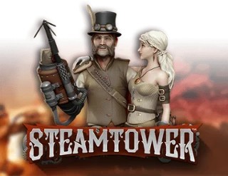 Steam Tower Slot logo – Slots by NetEnt at Zoccer Casino