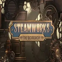 Steamworks The Workshop slot icon by Peter &amp; Sons, available at Zoccer Casino