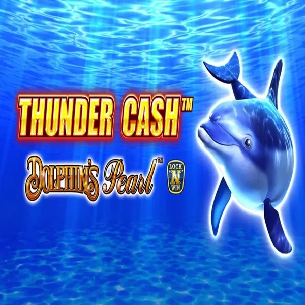 Thunder Cash Dolphins Pearl casino game by Novomatic – featured logo at Zoccer Casino